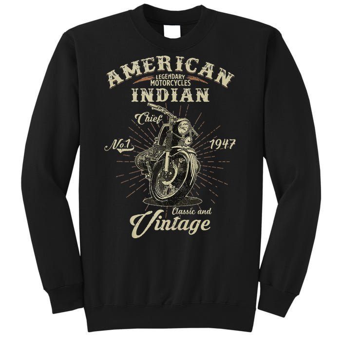 Vintage American For Old Biker Gifts Sweatshirt