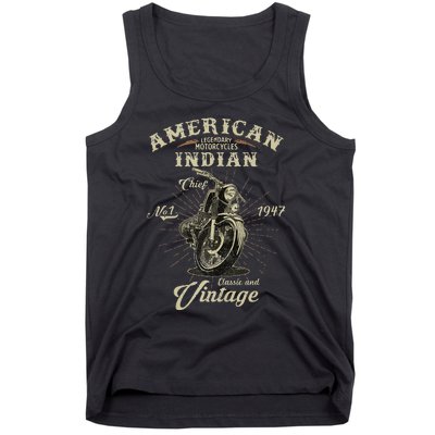 Vintage American For Old Biker Gifts Tank Top