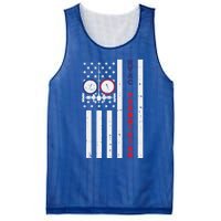 Vintage American Flag Hvac Technician Us Hvac Tech Gift Mesh Reversible Basketball Jersey Tank