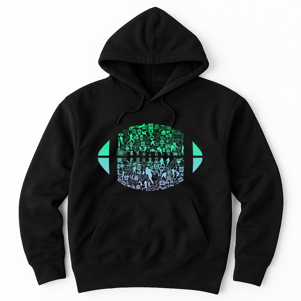 Vintage American Football Player Hoodie