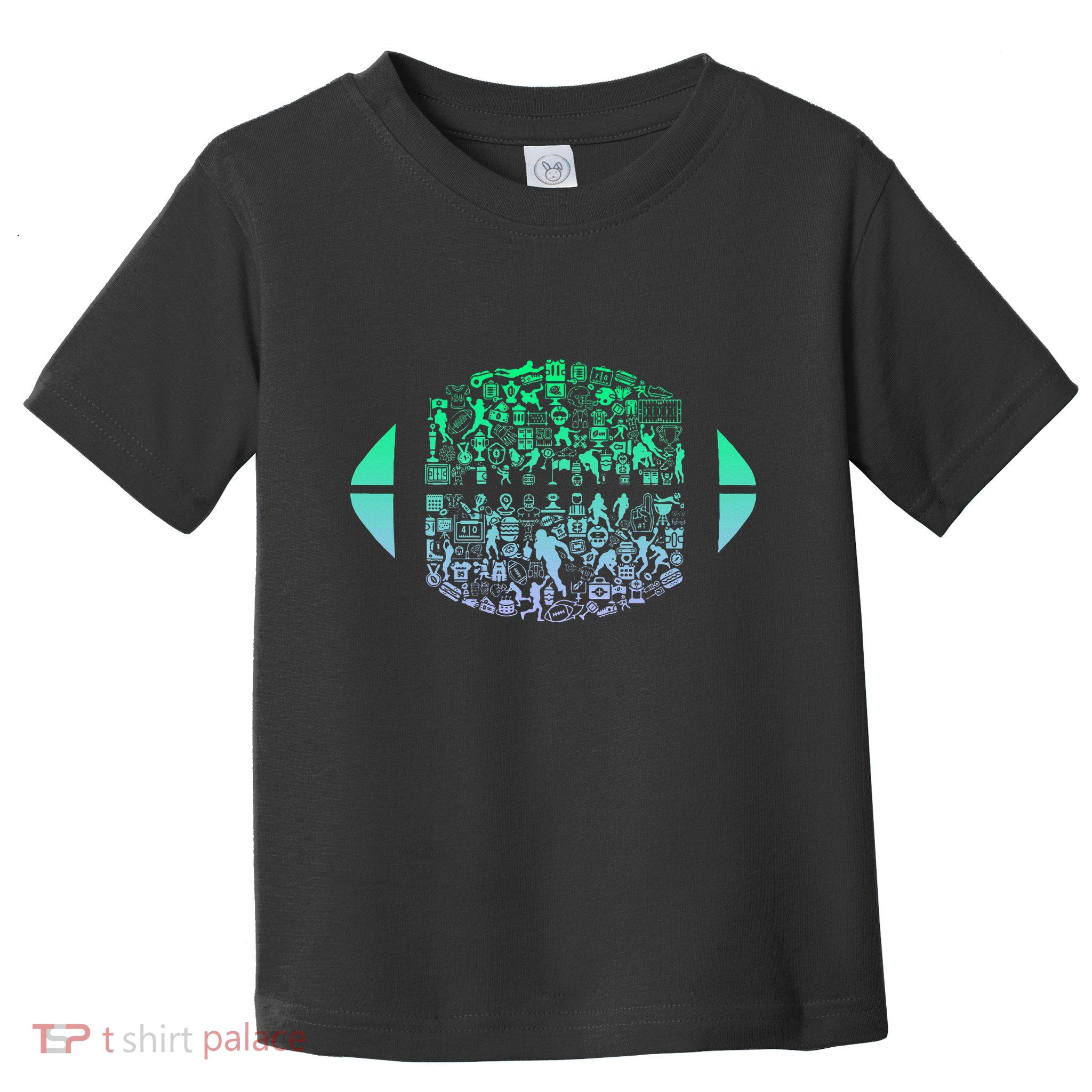Vintage American Football Player Toddler T-Shirt