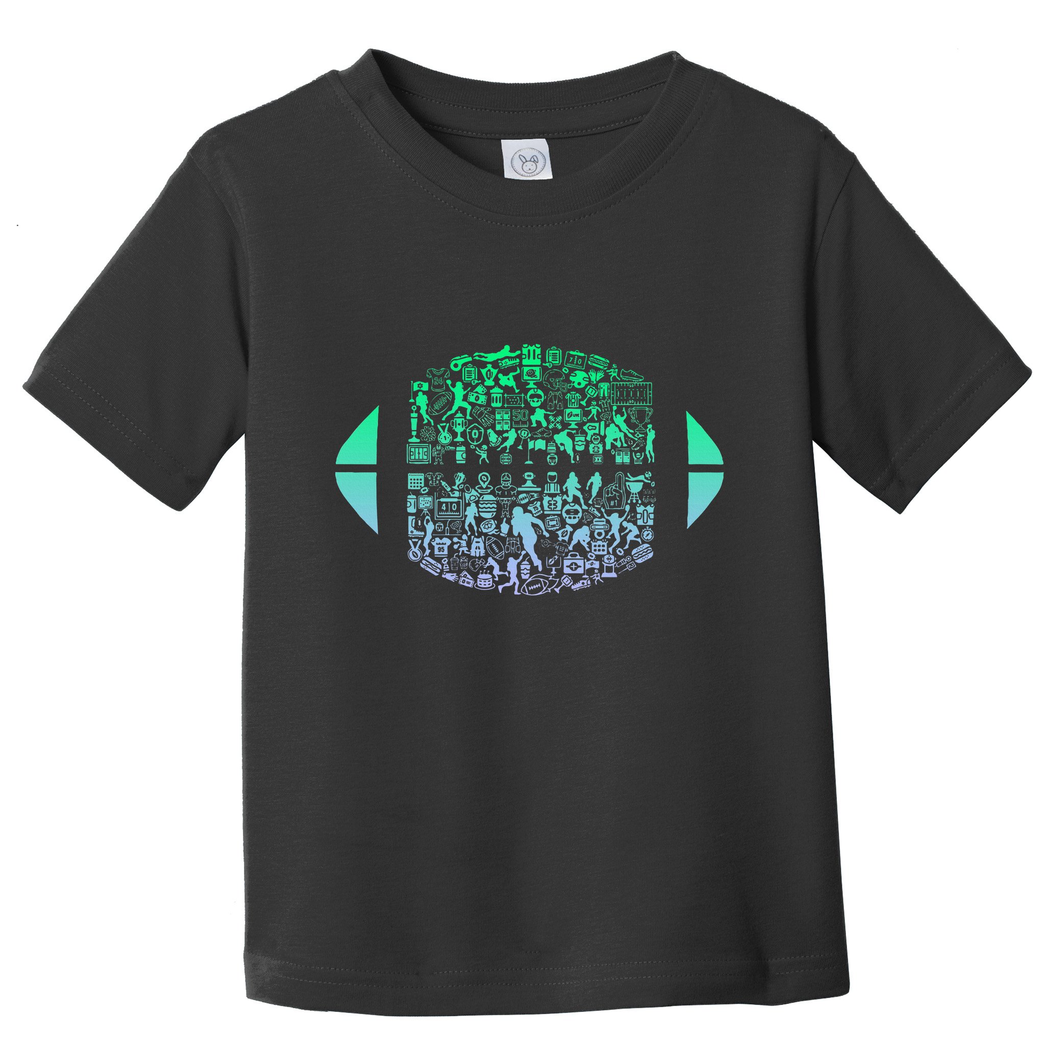 Vintage American Football Player Toddler T-Shirt