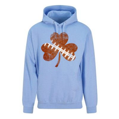 Vintage American Football St Patricks Day Sports Player Gift Unisex Surf Hoodie