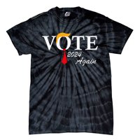 Vote Again Funny Pro President Trump 2024 Trump Tie-Dye T-Shirt