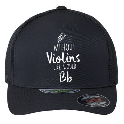 Violin Accessories For A Violinist Flexfit Unipanel Trucker Cap