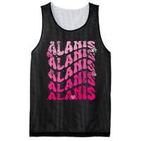 Vintage Alanis First Name I Love Alanis Mesh Reversible Basketball Jersey Tank