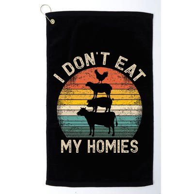 Vintage Acoustic Guitar Collector Retro Guitarist Golf Towel