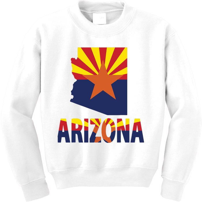 Vintage Arizona Grand Canyon State Arizona Home Kids Sweatshirt