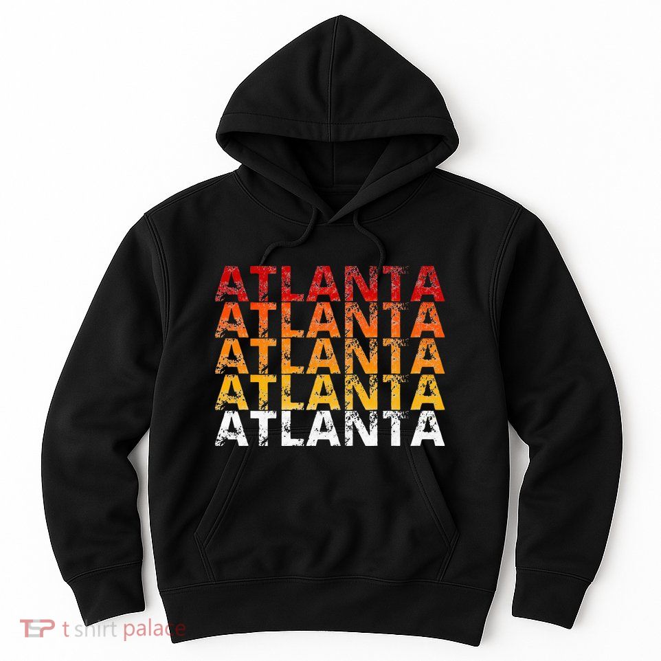 Vintage Atlanta Georgia Hoodie