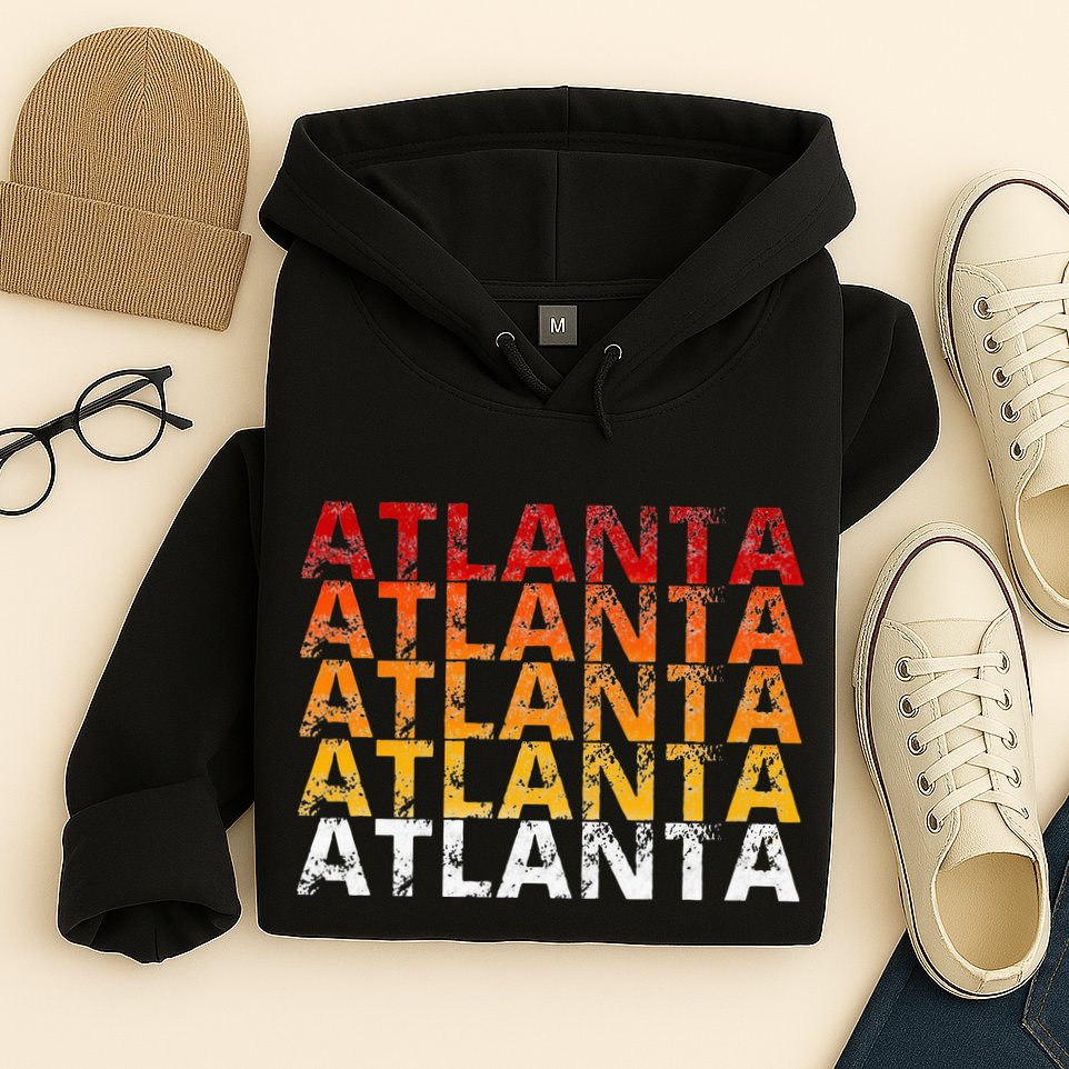 Vintage Atlanta Georgia Hoodie