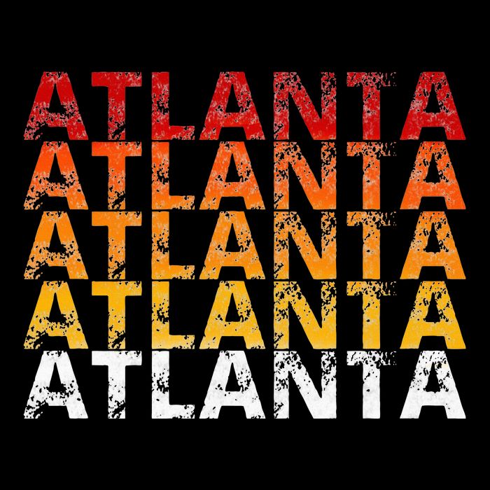 Vintage Atlanta Georgia Button