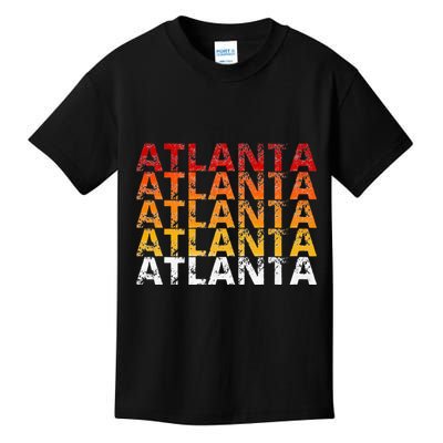Vintage Atlanta Georgia Kids T-Shirt