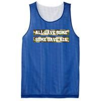 Veteran All Gave Some Some Gave All Camo Gift Mesh Reversible Basketball Jersey Tank