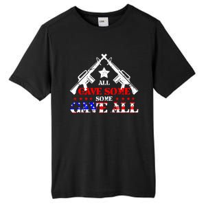 Veteran All Gave Somecool Giftsome Gave All Cute Gift Tall Fusion ChromaSoft Performance T-Shirt