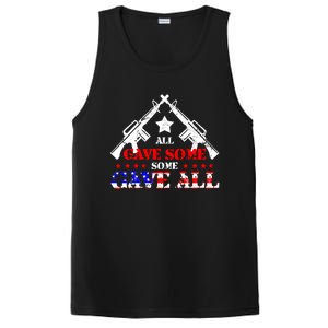 Veteran All Gave Somecool Giftsome Gave All Cute Gift PosiCharge Competitor Tank