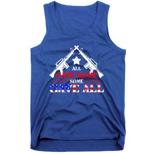 Veteran All Gave Somecool Giftsome Gave All Cute Gift Tank Top