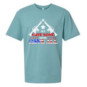 Veteran All Gave Somecool Giftsome Gave All Cute Gift Sueded Cloud Jersey T-Shirt