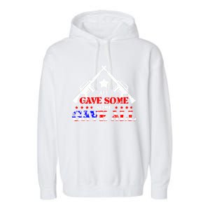 Veteran All Gave Somecool Giftsome Gave All Cute Gift Garment-Dyed Fleece Hoodie