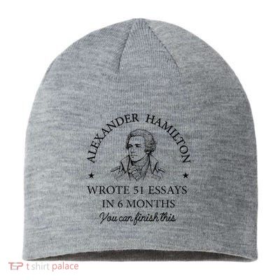 Vintag Alexander Hamilton Wrote 51 Essays In 6 Months Sustainable Beanie