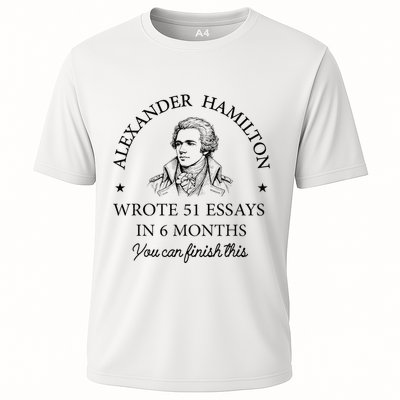 Vintag Alexander Hamilton Wrote 51 Essays In 6 Months Performance Shirt