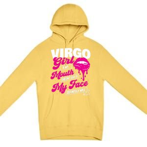 Virgo Astrology Horoscope Symbol Zodiac Sign Gift Premium Pullover Hoodie