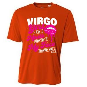 Virgo Astrology Horoscope Symbol Zodiac Sign Gift Cooling Performance Crew T-Shirt