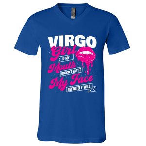 Virgo Astrology Horoscope Symbol Zodiac Sign Gift V-Neck T-Shirt