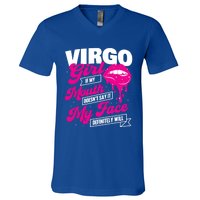 Virgo Astrology Horoscope Symbol Zodiac Sign Gift V-Neck T-Shirt