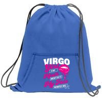 Virgo Astrology Horoscope Symbol Zodiac Sign Gift Sweatshirt Cinch Pack Bag