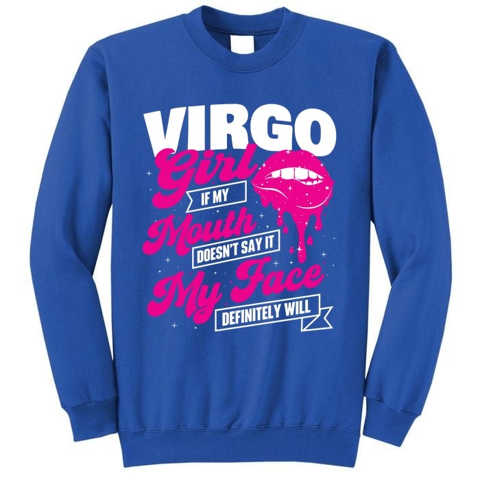 Virgo Astrology Horoscope Symbol Zodiac Sign Gift Tall Sweatshirt