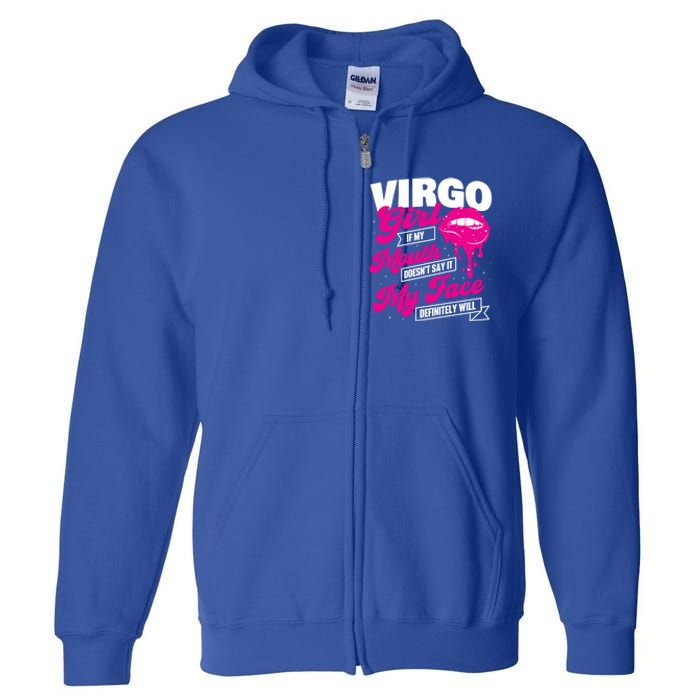 Virgo Astrology Horoscope Symbol Zodiac Sign Gift Full Zip Hoodie