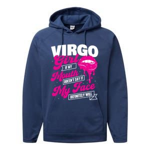 Virgo Astrology Horoscope Symbol Zodiac Sign Gift Performance Fleece Hoodie