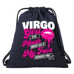 Virgo Astrology Horoscope Symbol Zodiac Sign Gift Drawstring Bag