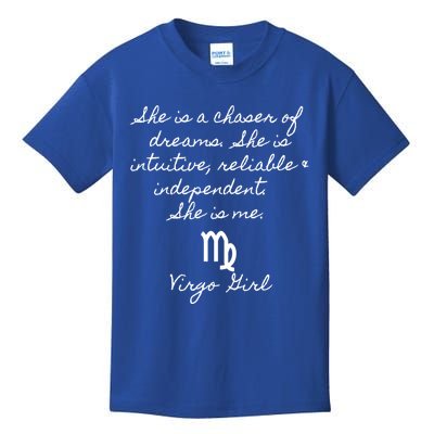 Virgo Astrology Horoscope Traits Cute Gift Kids T-Shirt