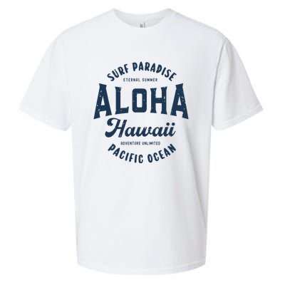 Vintage Aloha Hawaii Retro Preppy Throwback Souvenir Sueded Cloud Jersey T-Shirt