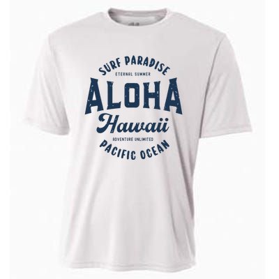 Vintage Aloha Hawaii Retro Preppy Throwback Souvenir Cooling Performance Crew T-Shirt