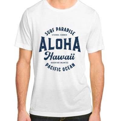 Vintage Aloha Hawaii Retro Preppy Throwback Souvenir Adult ChromaSoft Performance T-Shirt