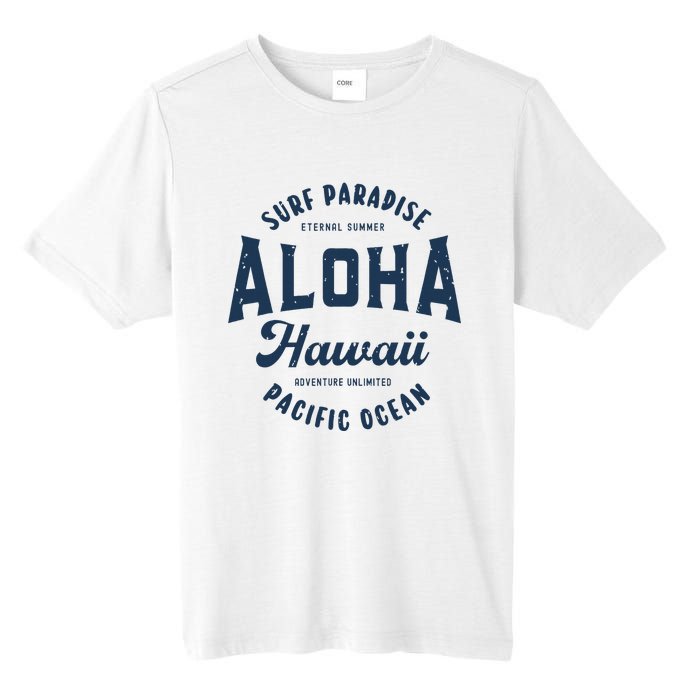 Vintage Aloha Hawaii Retro Preppy Throwback Souvenir Tall Fusion ChromaSoft Performance T-Shirt