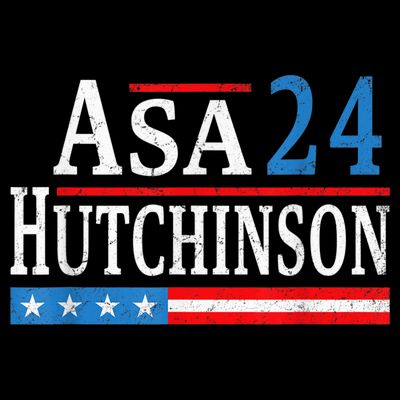 Vintage Asa Hutchinson 2024 For President Election Campaign T-Shirt