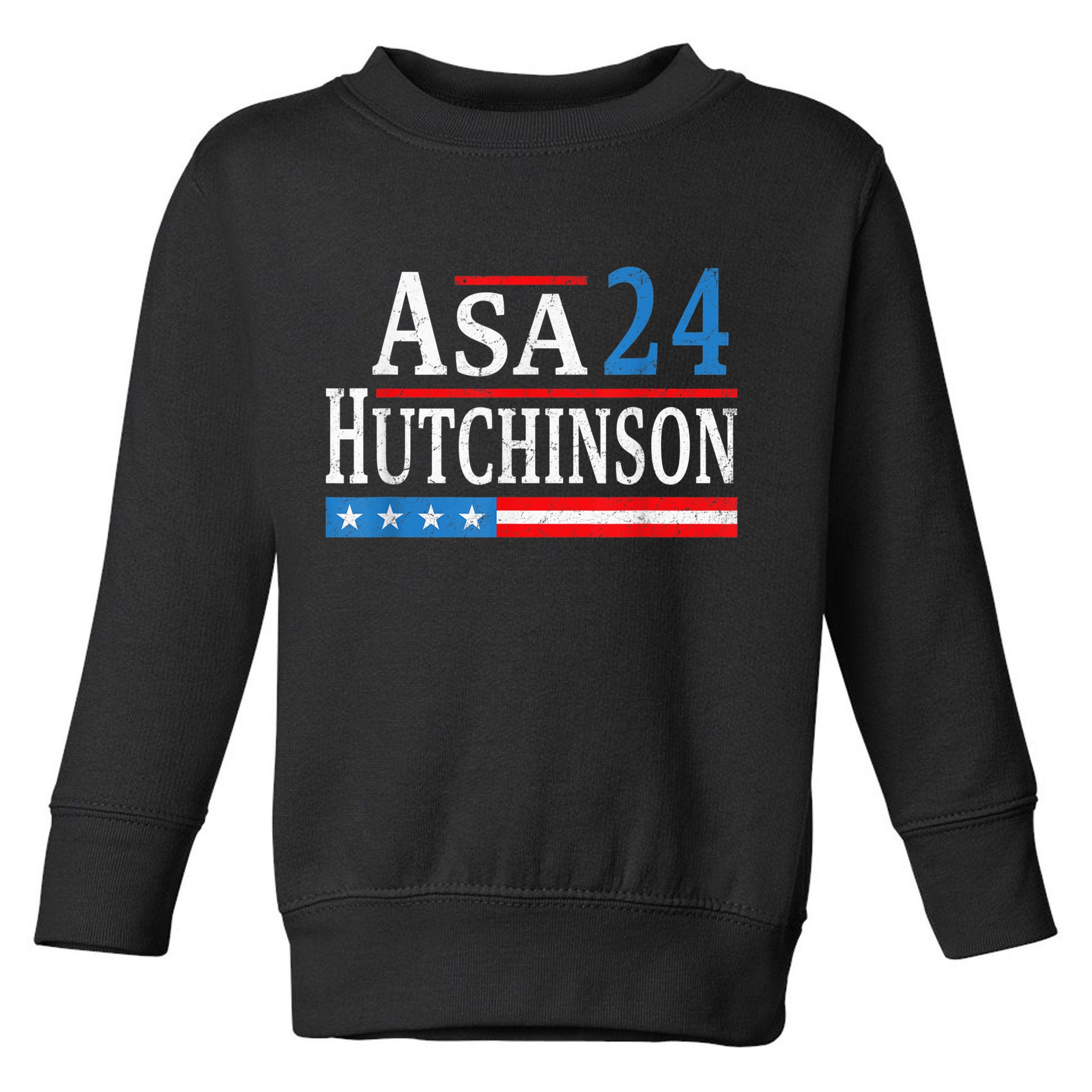 Vintage Asa Hutchinson 2024 For President Election Campaign Toddler Sweatshirt
