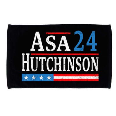 Vintage Asa Hutchinson 2024 For President Election Campaign Microfiber Hand Towel