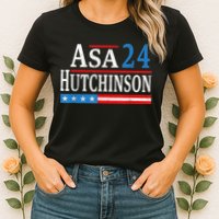 Vintage Asa Hutchinson 2024 For President Election Campaign Womens T-Shirt