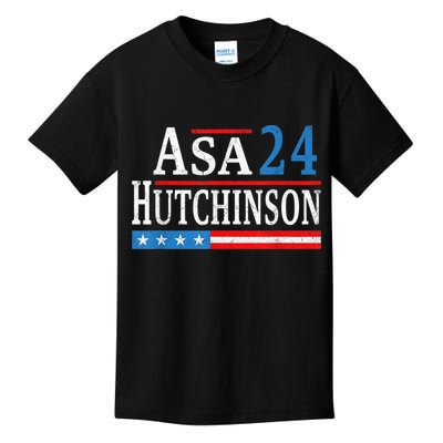Vintage Asa Hutchinson 2024 For President Election Campaign Kids T-Shirt