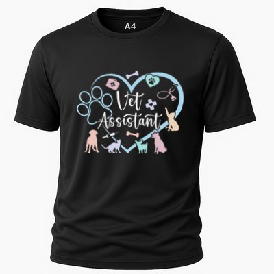 Vet Assistant Heart Veterinary Assistant Appreciation Performance Shirt