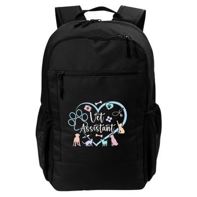 Vet Assistant Heart Veterinary Assistant Appreciation Backpack