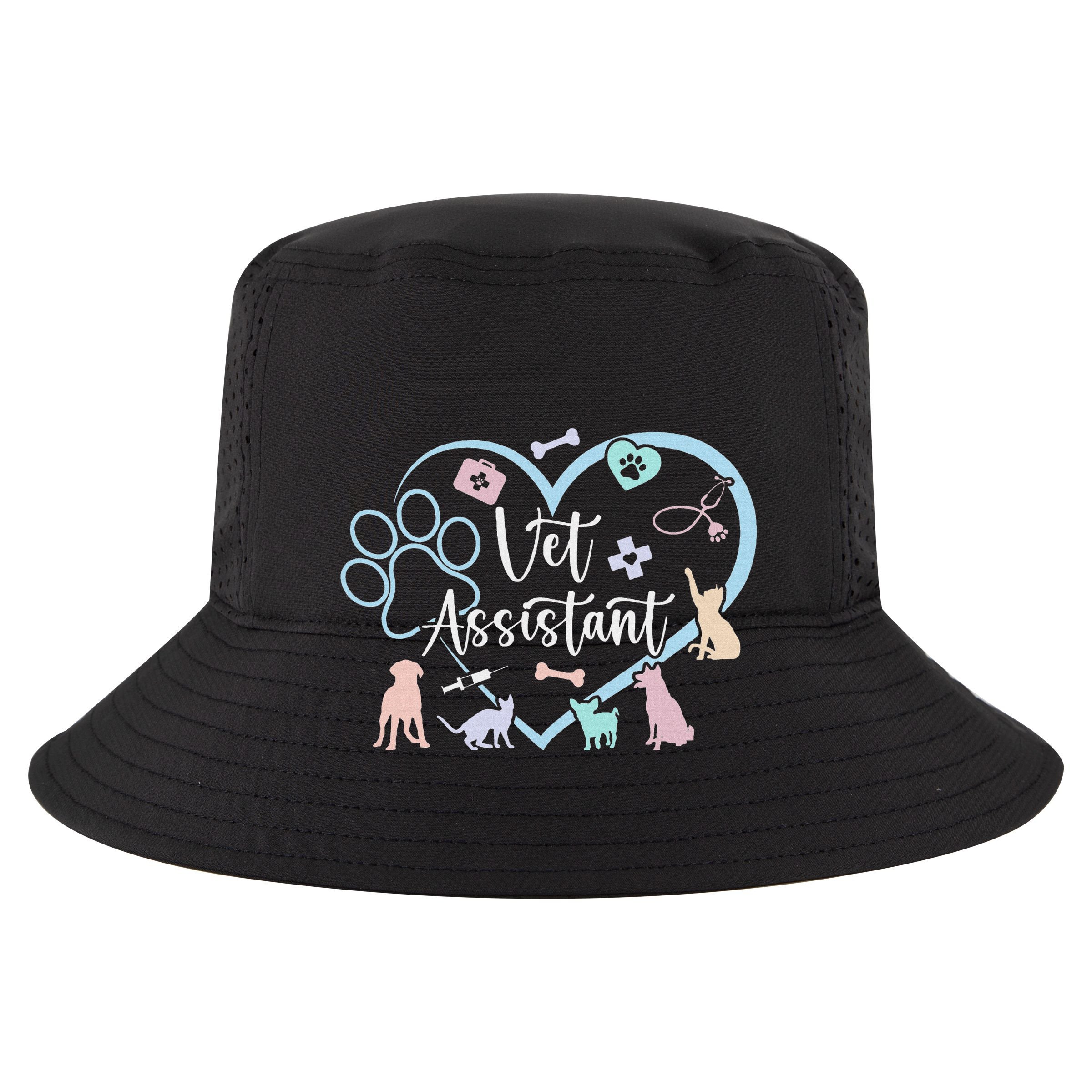 Vet Assistant Heart Veterinary Assistant Appreciation Women's Crop Top Tee