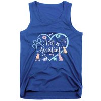 Vet Assistant Heart Veterinary Assistant Appreciation Tank Top