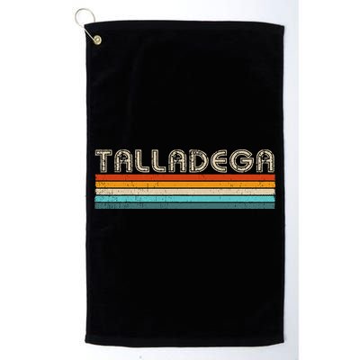 Vintage AL Home State Alabama Talladega Golf Towel
