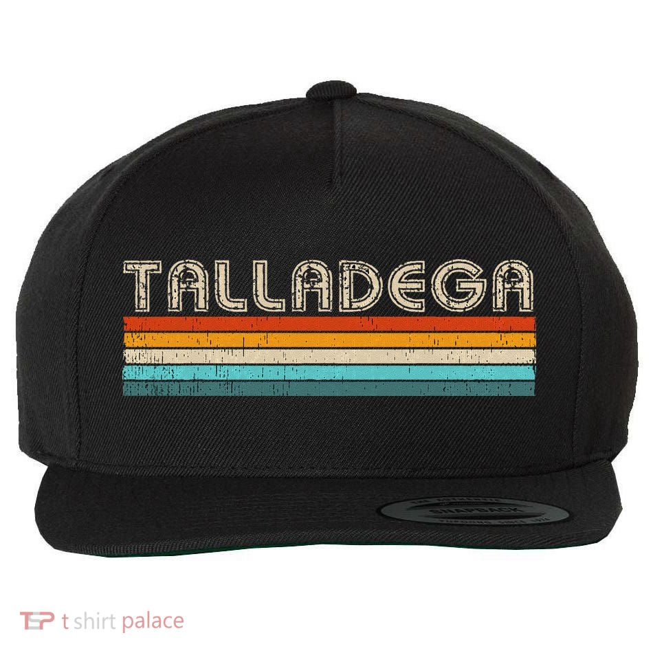Vintage AL Home State Alabama Talladega Wool Snapback Cap