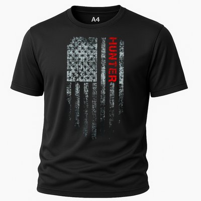 Vintage American Hunter Flag Performance Shirt